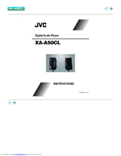 JVC XA-A50CL Instructions Manual