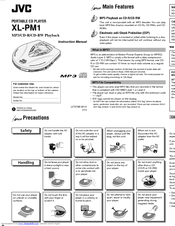 JVC XL-PM1J Instruction Manual