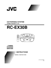 JVC RC-EX30BC Instructions Manual