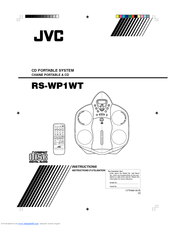 JVC RS-WP1WT Instructions Manual