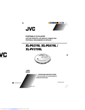 JVC XL-PG37SL Operating Instructions Manual