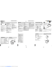 JVC XL-PG3B - XL PG3 CD Player Instructions Manual