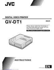 JVC GV-DT1E Instructions Manual