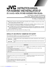 JVC LX-D1000 Instruction Manual