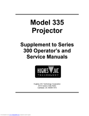 Hughes JVC 335 Supplement To Service Manual