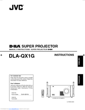 JVC DLA-QX1G - D-ila High Resolution Projector Instructions Manual