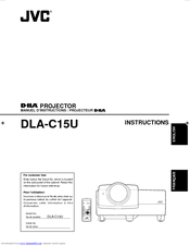 JVC DLA-C15U Instructions Manual