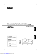 Hughes JVC G1500 Instructions Manual