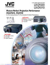 JVC LX-D1010 Brochure & Specs