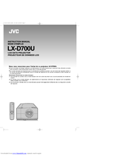 JVC LX-D700U Manuel D'instructions
