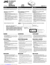 JVC CH-X350 Instructions Manual