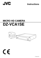 JVC DZ-VCA1SE Instructions Manual