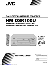 JVC HM-DSR100U Instructions Manual