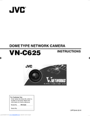 JVC V.NETWORKS VN-C625U Instructions Manual