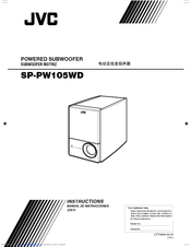 JVC SP-PW105WD Instructions Manual