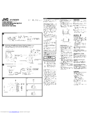 JVC SP-PW3000 Instructions