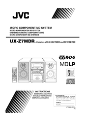 JVC UX-Z7MDR Bedienungsanleitung