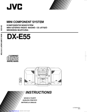 JVC DX-E55 Instructions Manual