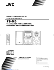 JVC CA-FSM5 Instructions Manual