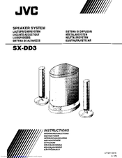 JVC SX-DD3 Instructions Manual