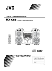 JVC CA-MXC55 Instructions Manual