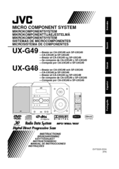 JVC CA-UXG48 Instructions Manual
