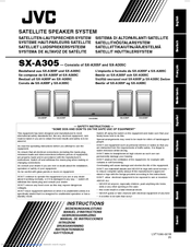 JVC SX-A305 Instructions