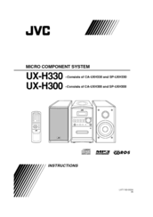 JVC UX-H300AS Instructions Manual