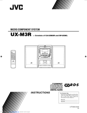 JVC CA-UXM3R Instructions Manual
