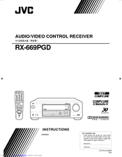JVC RX-669PGD Instructions Manual