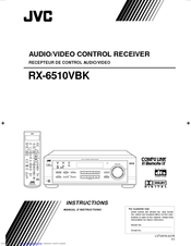 JVC RX-6510VBK Instructions Manual