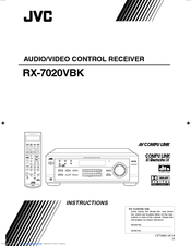 JVC RX-7020VBK Instructions Manual