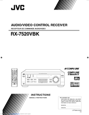 Jvc RX-7520VBK Instructions Manual
