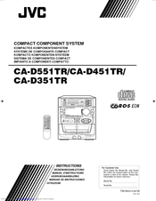 JVC CA-D351TR Instructions Manual