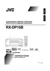 JVC RX-DP15BC Instructions Manual