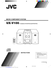 JVC 20981IEN Instructions Manual