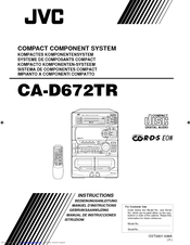 JVC CA-D672TR Instructions Manual