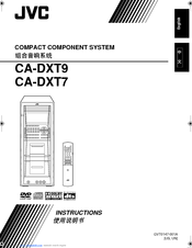Jvc CA-DXT7 Instructions Manual