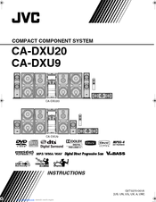 Jvc CA-DXU20 Instructions Manual