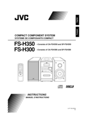JVC SP-FSH300 Instructions Manual