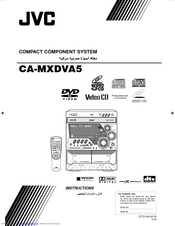 JVC CA-MXDVA5 Instructions Manual