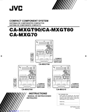 Jvc CA-MXG70 Instructions Manual