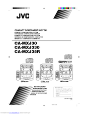 JVC CA-MXJ30EV Instructions Manual