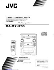 JVC CA-MXJ700 Instructions Manual