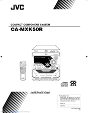 JVC CA-MXK50R Instructions Manual