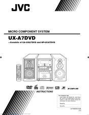 JVC CA-UXA7DVD Instructions Manual