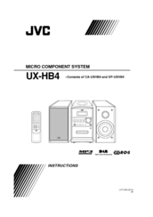 JVC UX-HB4 Instructions Manual