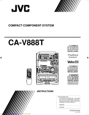 JVC CA-V888T Instructions Manual
