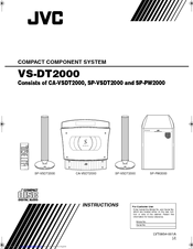 JVC CA-VSDT2000 Instructions Manual