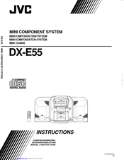 JVC DX-E55 Gebruiksaanwijzing